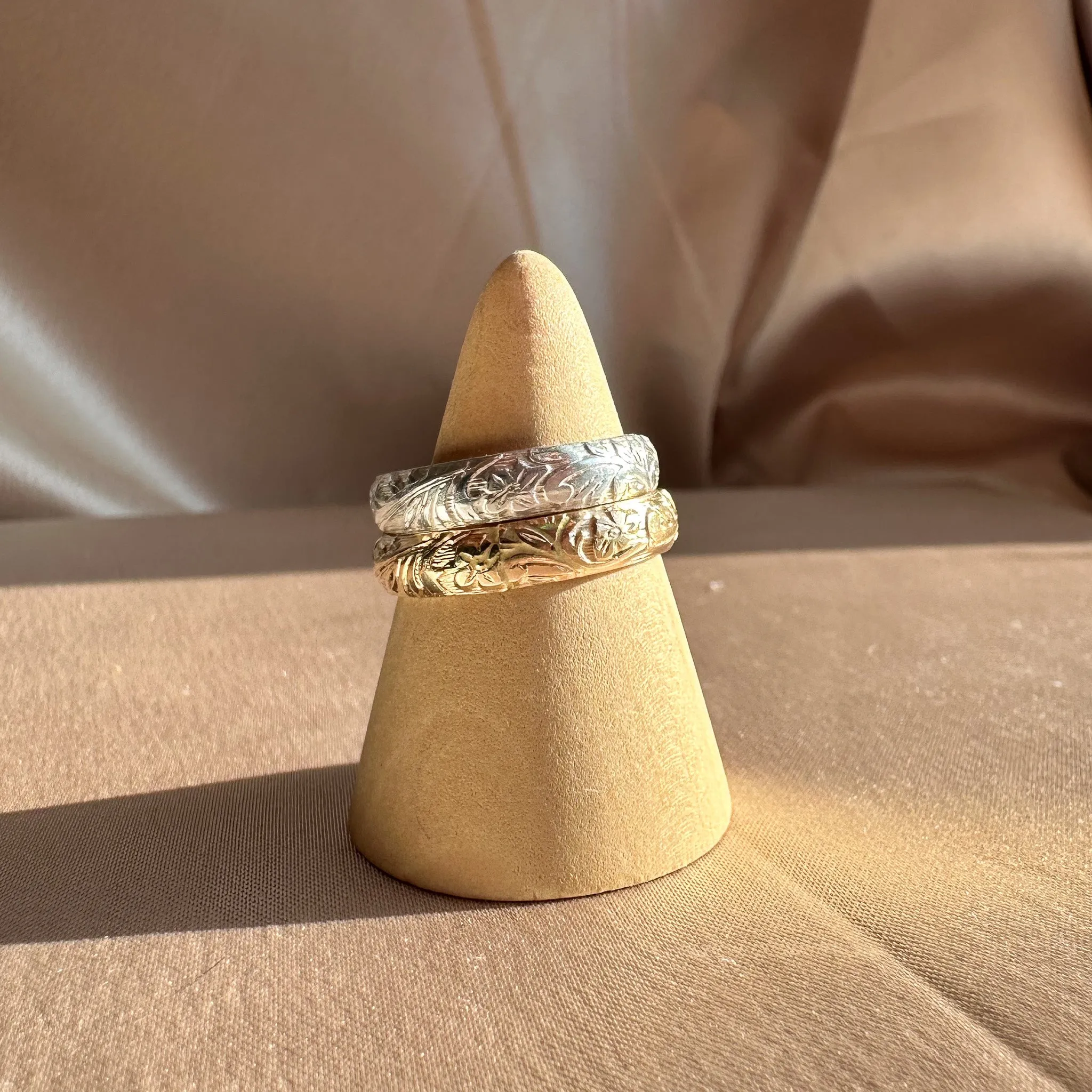 Flora Stacker Band Ring