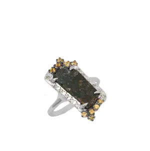 Galaxy Cluster Silver Ring