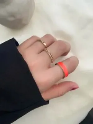 Gold Ring Trio - adjustable