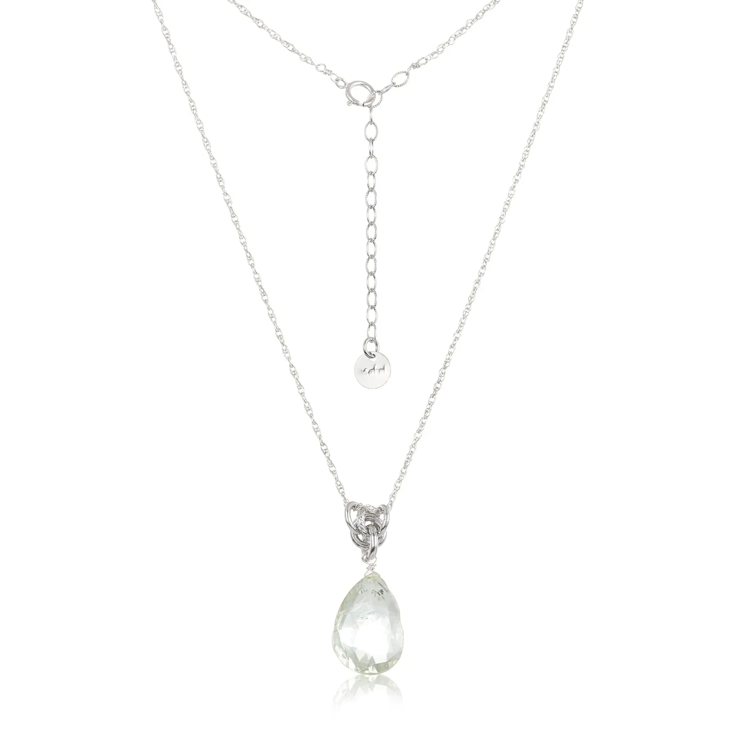 Green Amethyst Necklace