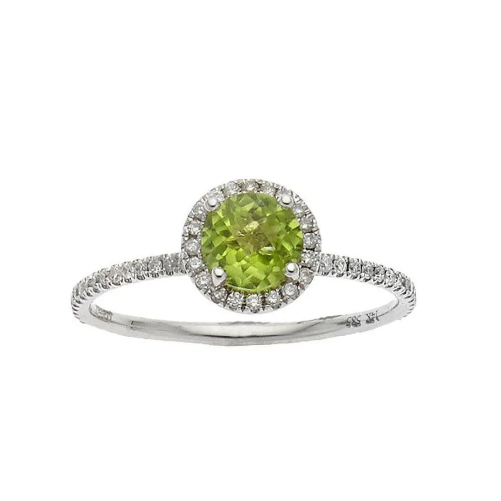 Green Amethyst Ring