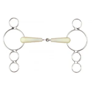 Happy Mouth 3 Ring Jointed Mouth Pessoa Gag Bit