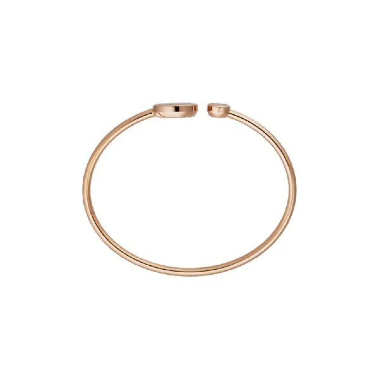 HAPPY SPIRIT BANGLE, ROSE GOLD, WHITE GOLD, DIAMONDS