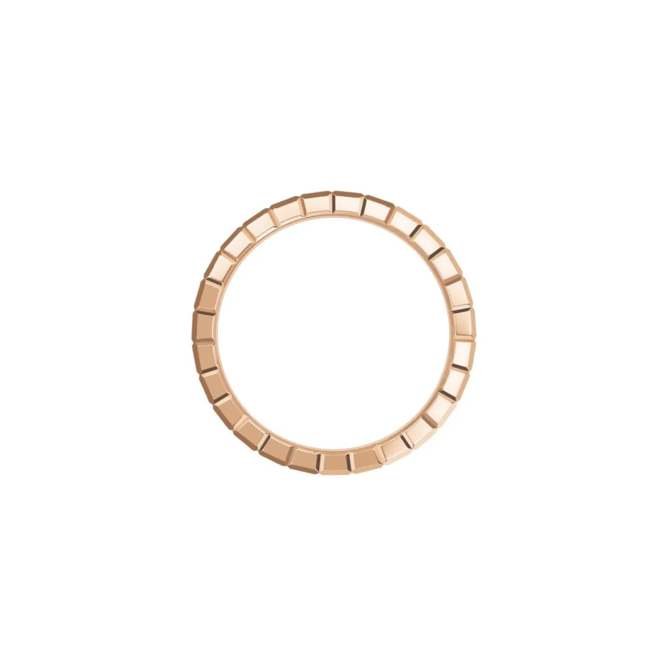 Ice Cube Ethical Rose Gold Diamond Ring