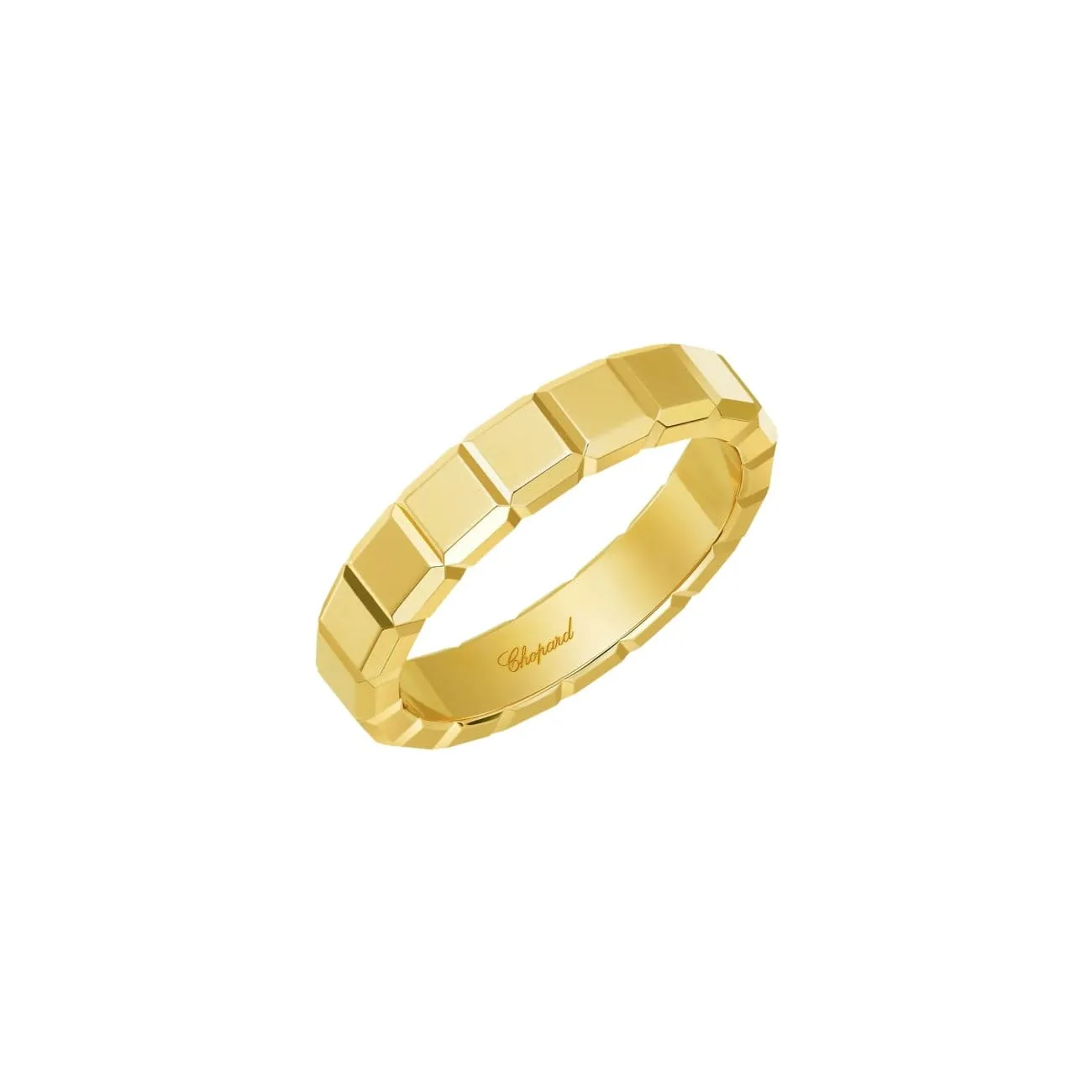 Ice Cube Ethical Yellow Gold Ring