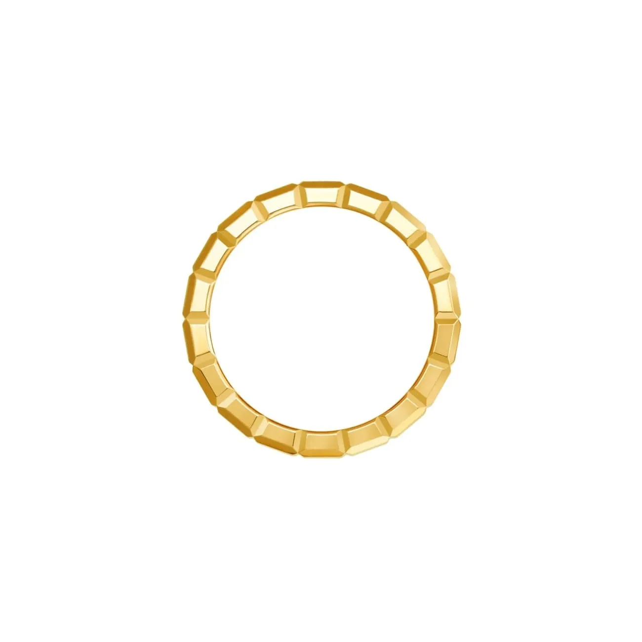 Ice Cube Ethical Yellow Gold Ring