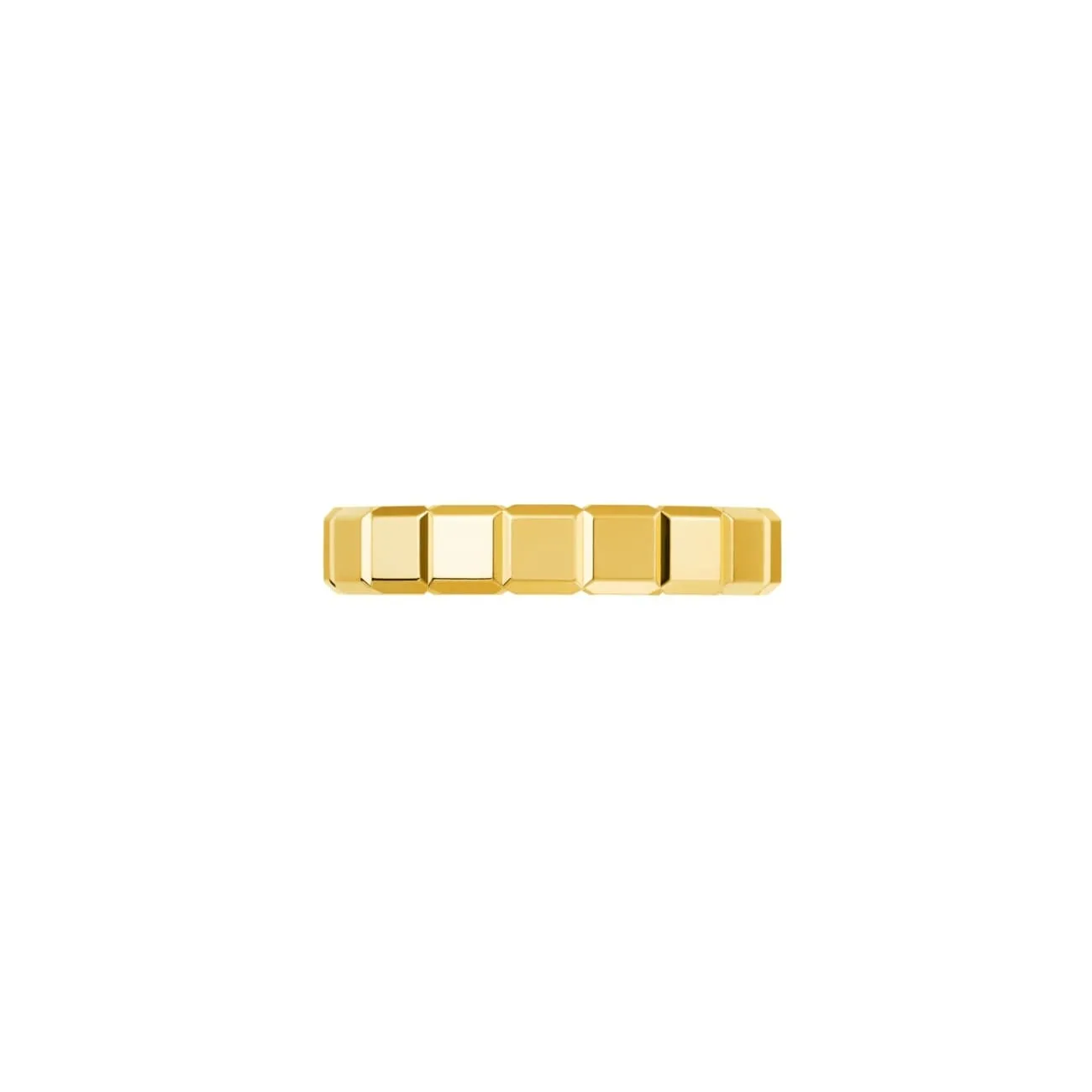 Ice Cube Ethical Yellow Gold Ring