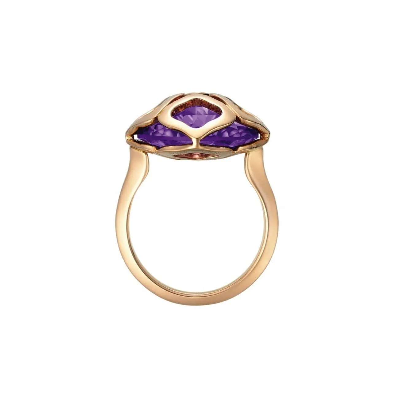 Imperiale Ethical Rose Gold Amethyst Ring