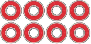Independent Genuine Parts GP-R Red 8 Pack Skateboard Bearings