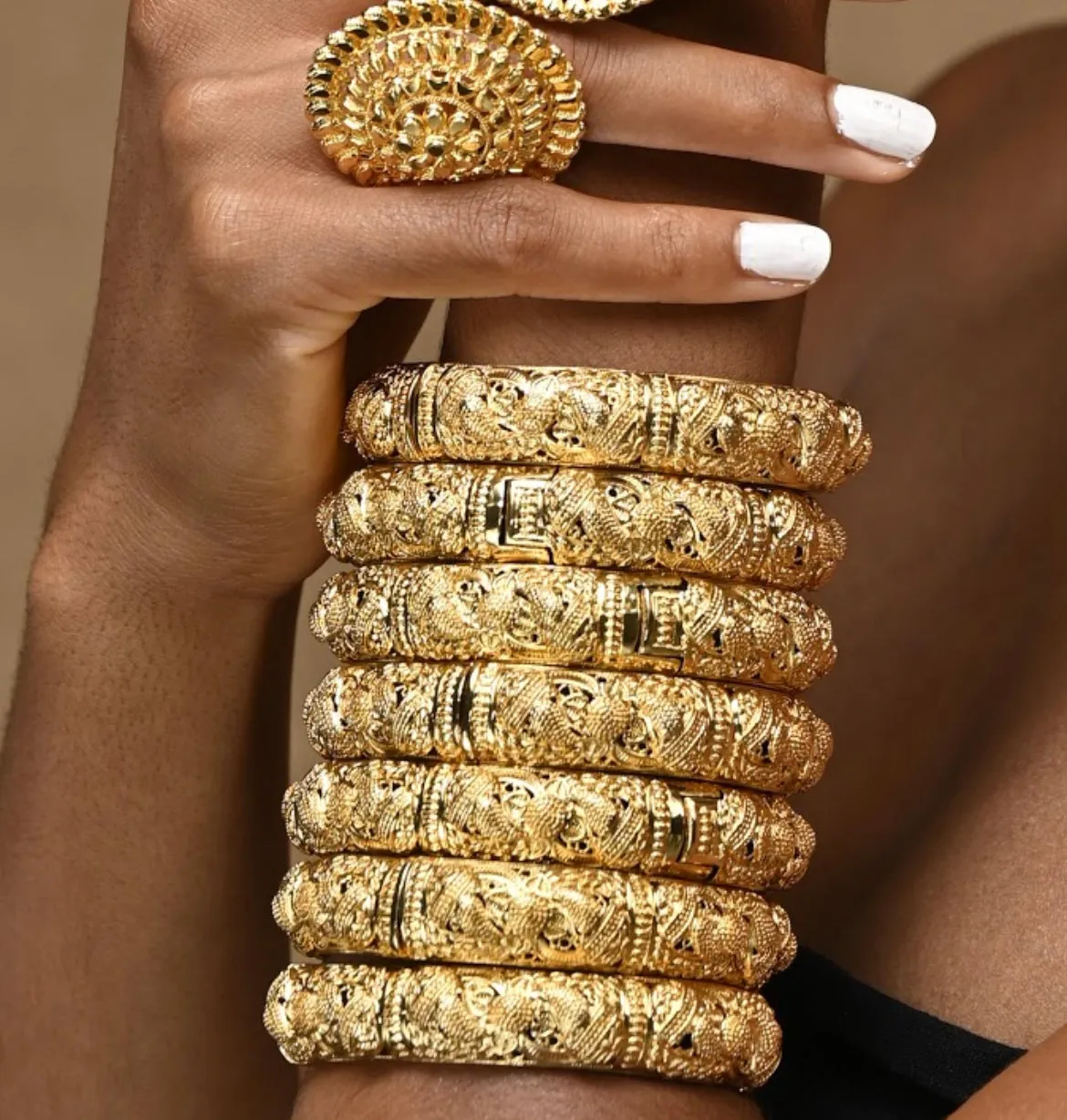 IRA GOLD PLATED BANGLE