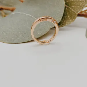 k mae Signature Ring