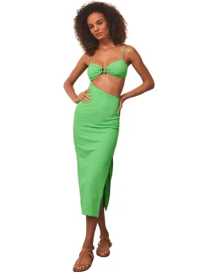 Kelly Detail Midi Dress ::RET