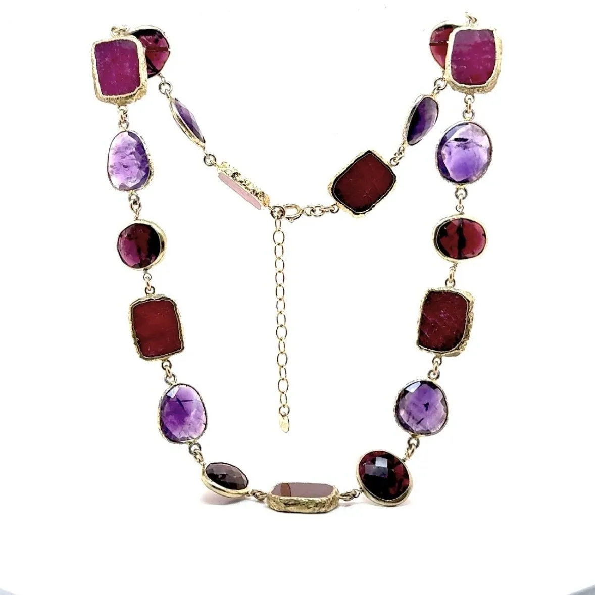 Lake Como Necklace-red