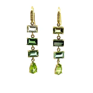 Lauren K Green Tourmaline & Peridot Ring