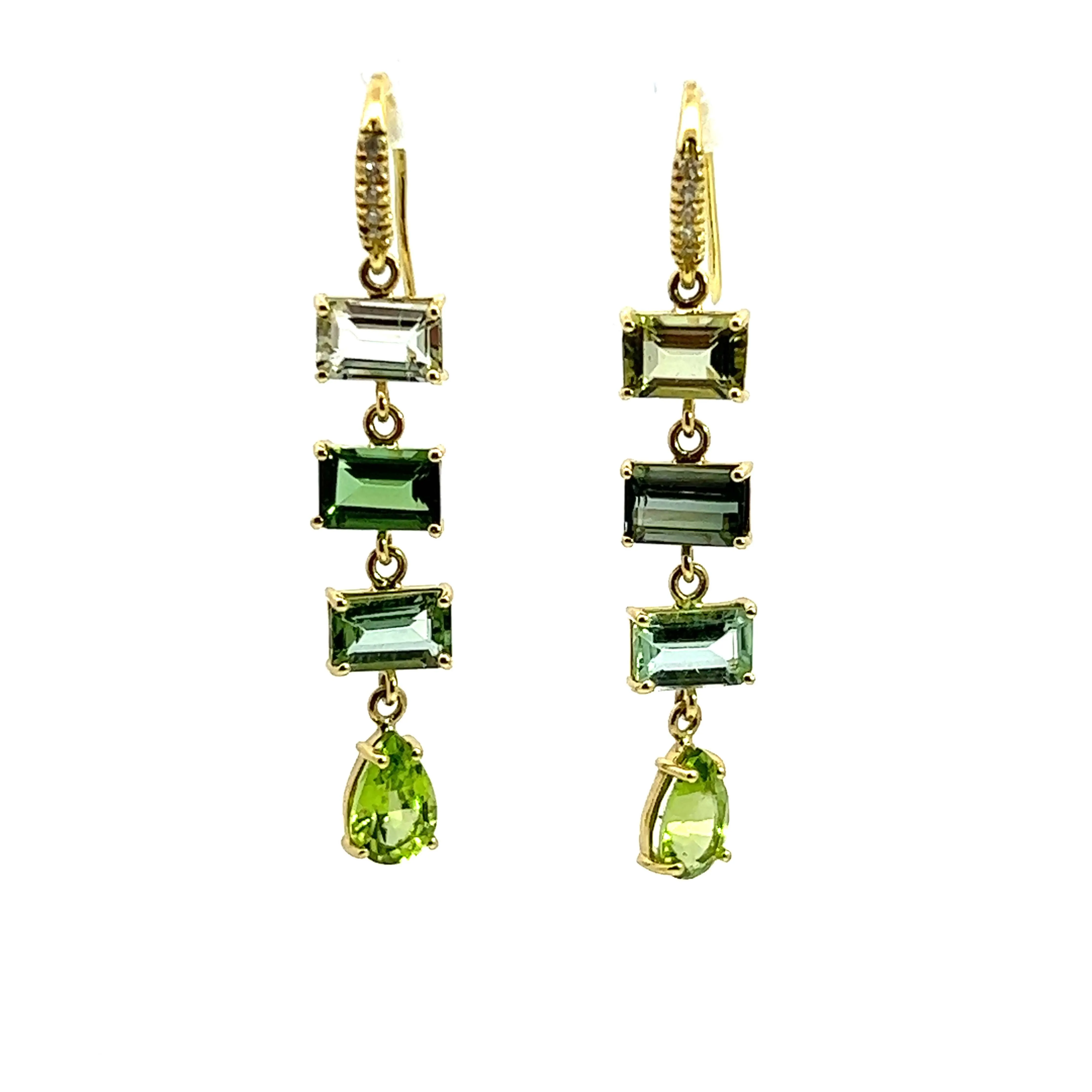 Lauren K Green Tourmaline & Peridot Ring