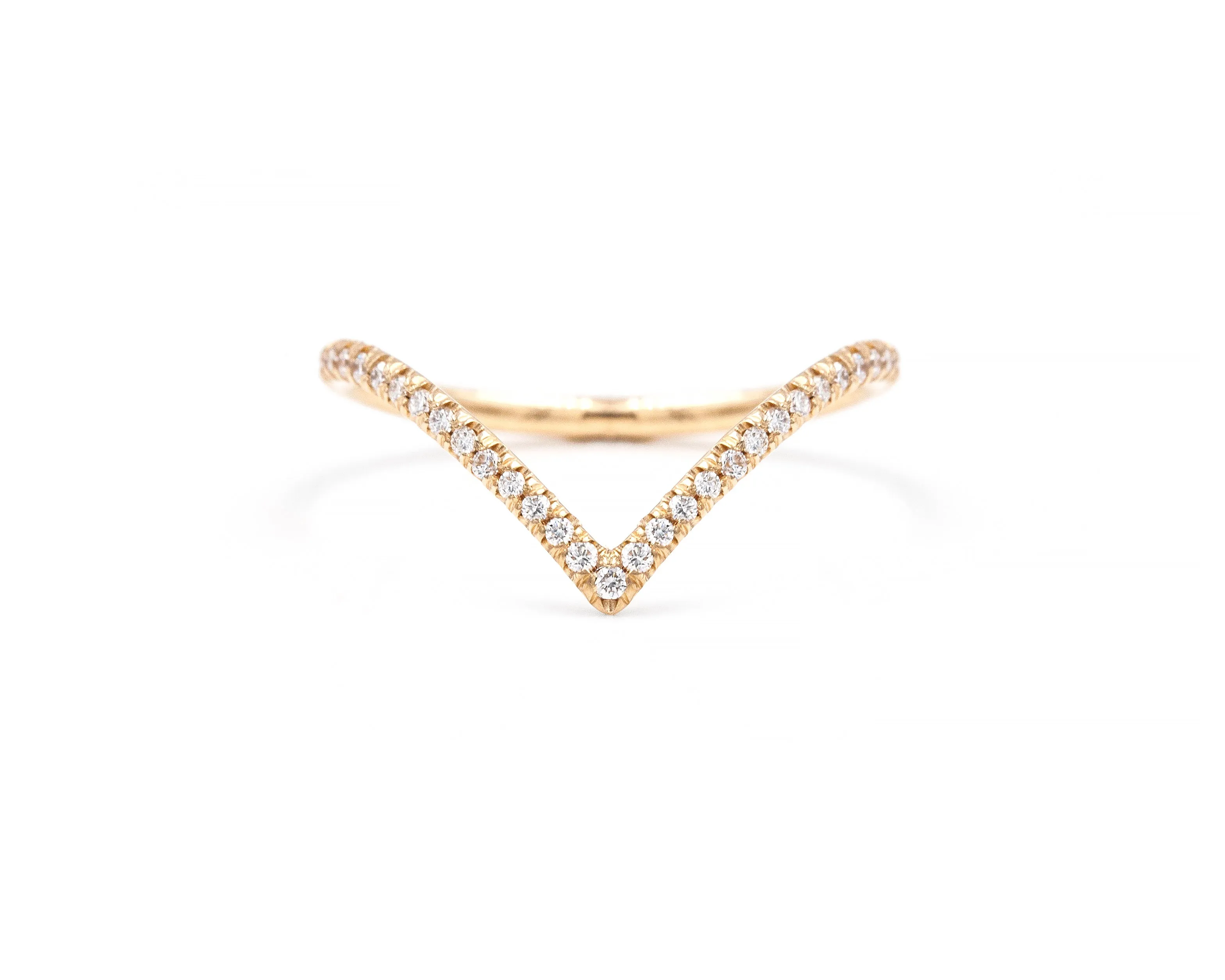 Lotus Chevron Band (Ready to Ship Size 5.25)
