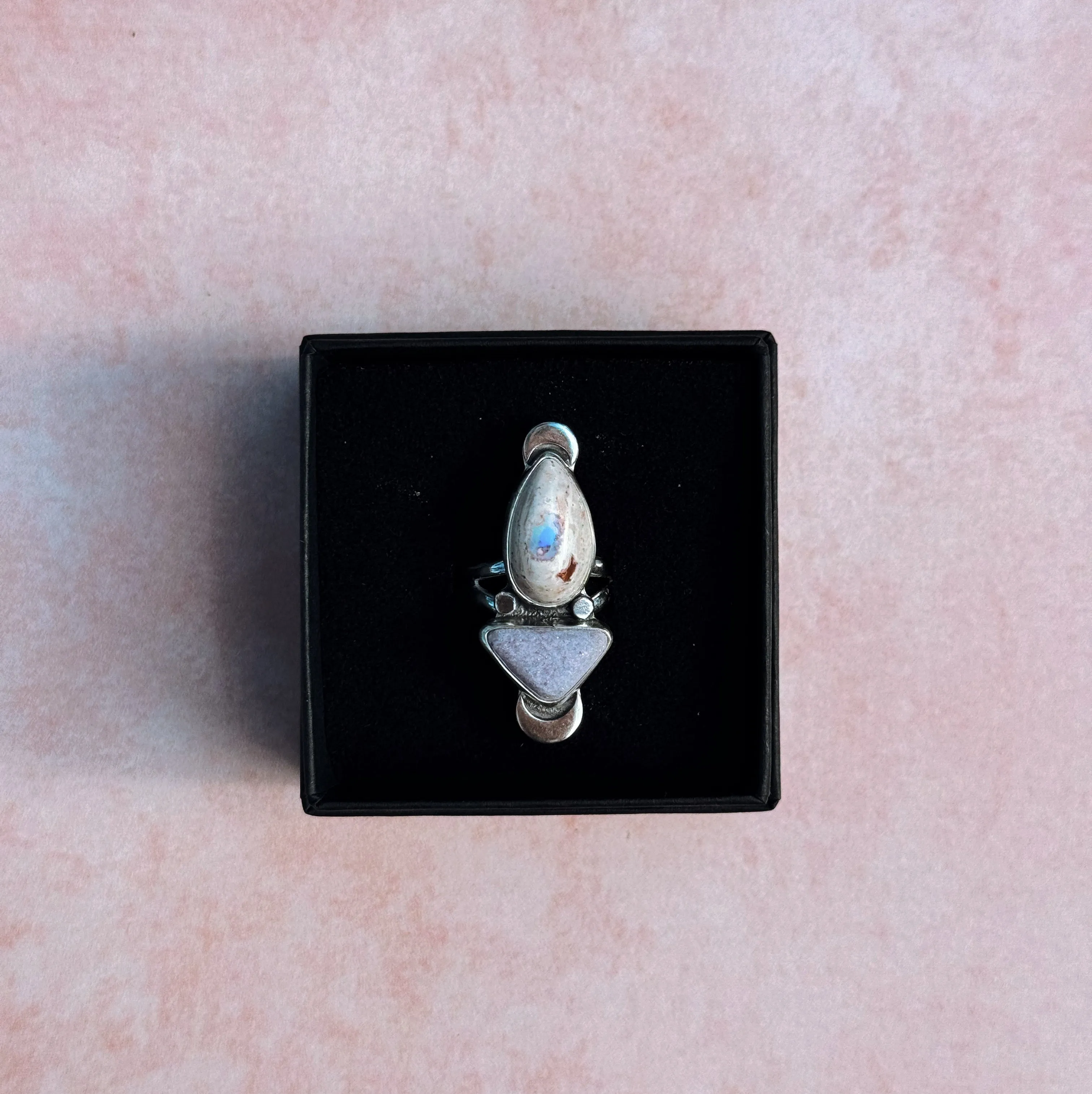 Love Struck Two Stone Ring - Size 8