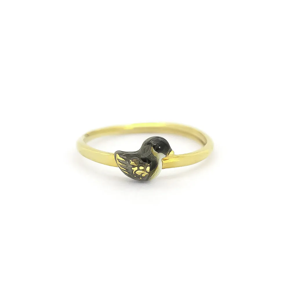 Mandarin Duck Family Stacking Ring | Happy Story