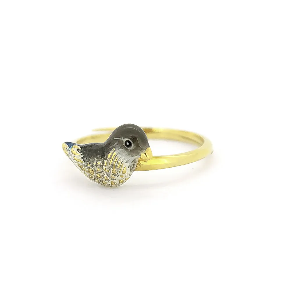 Mandarin Duck Family Stacking Ring | Happy Story