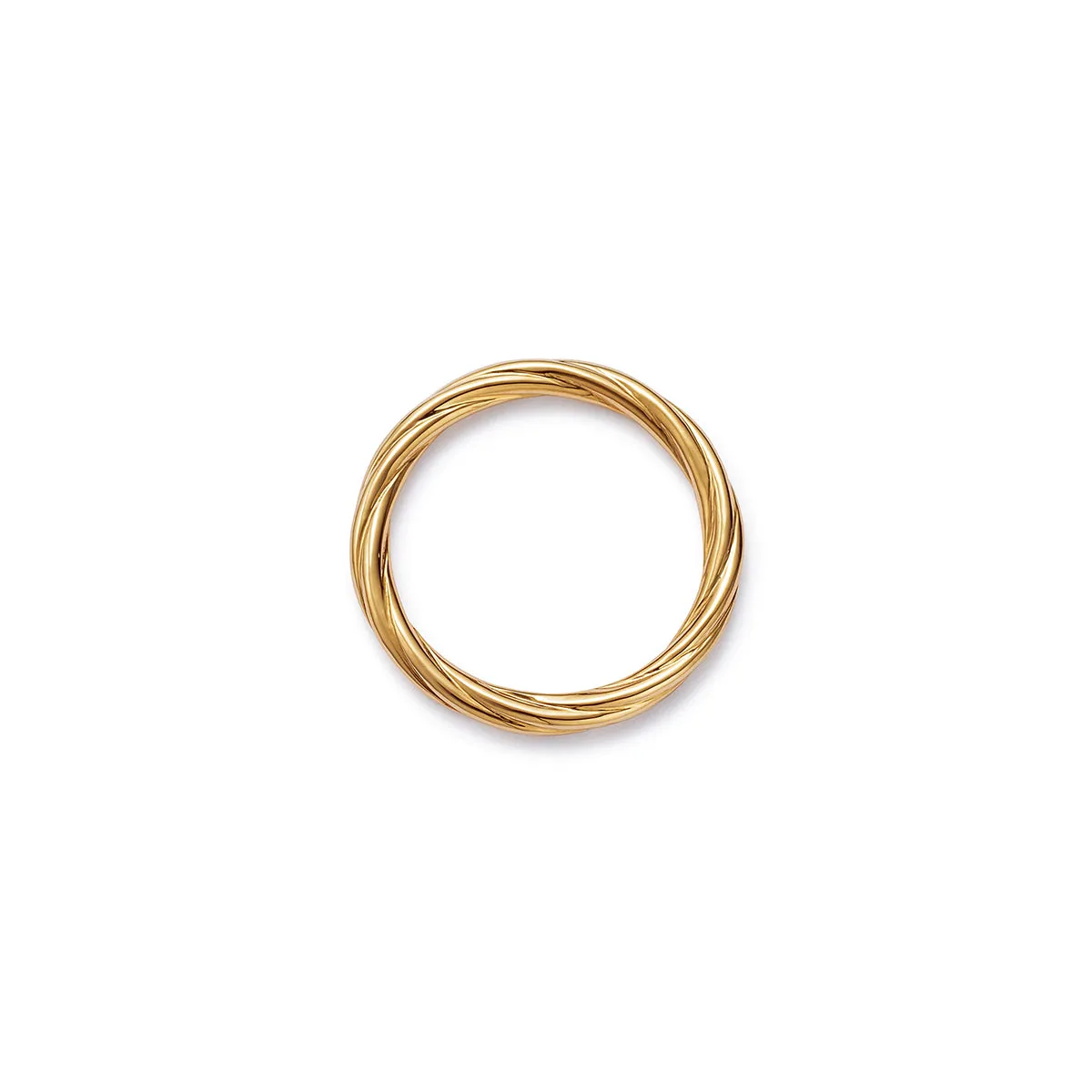 Mare Twisted Stacking Ring, Size 6