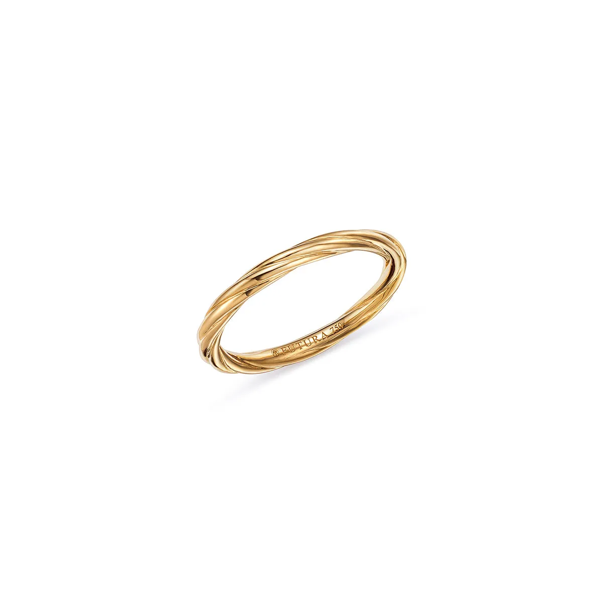 Mare Twisted Stacking Ring, Size 6
