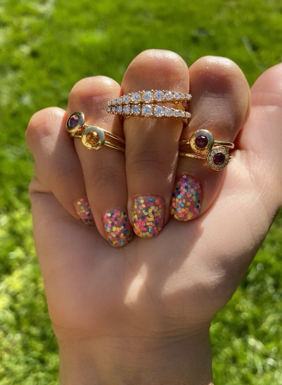 Matthia's & Claire Gemstone Ring - More Options Available