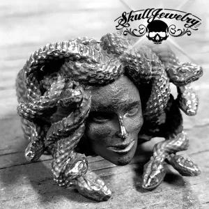 Medusa - Stainless Steel Skull Ring (#137)