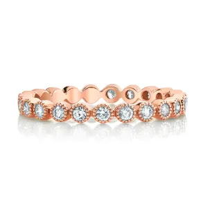 Micro Bezel Eternity Ring