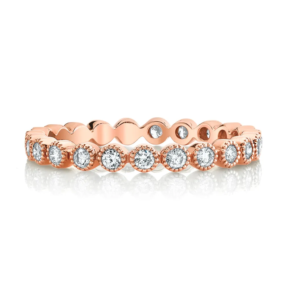 Micro Bezel Eternity Ring