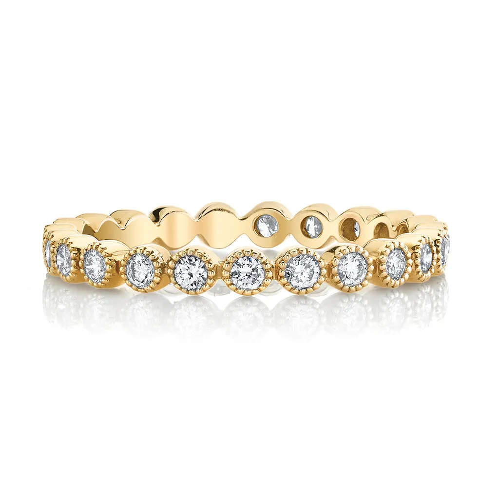Micro Bezel Eternity Ring