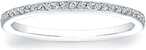 Micro-Pave Set Diamond Band