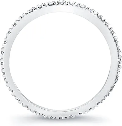 Micro-Pave Set Diamond Eternity Band