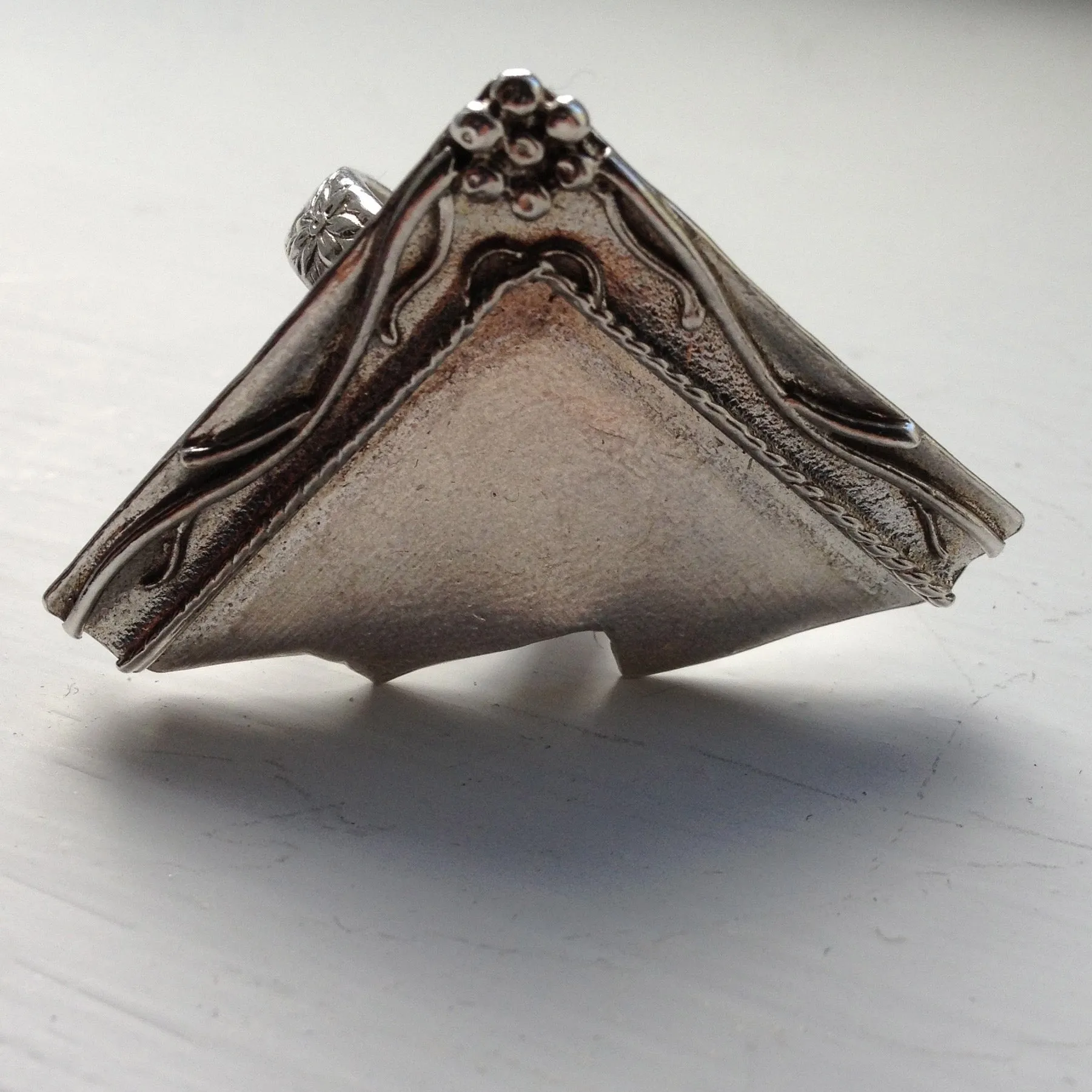Mirror, Mirror on My Hand Cocktail Ring
