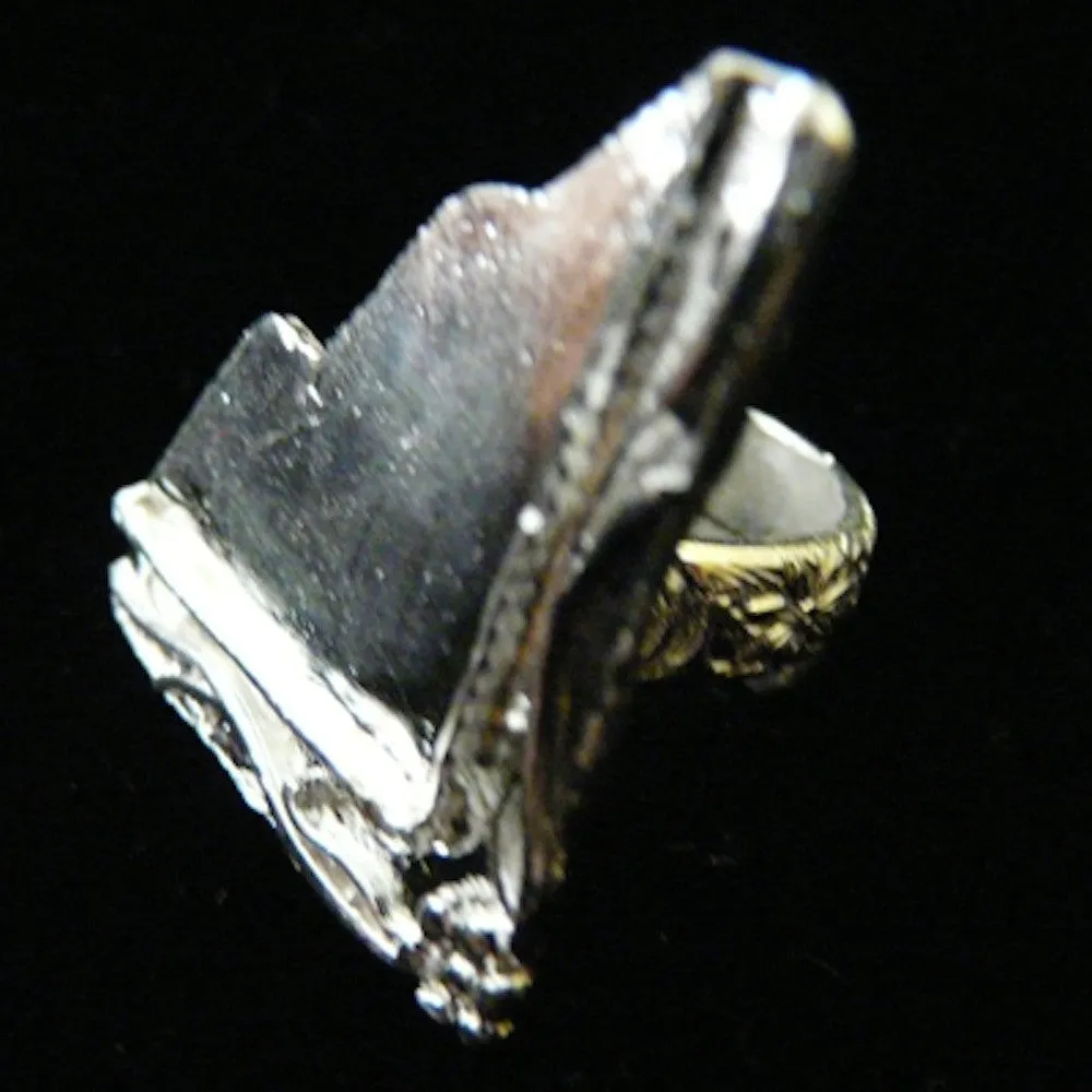 Mirror, Mirror on My Hand Cocktail Ring