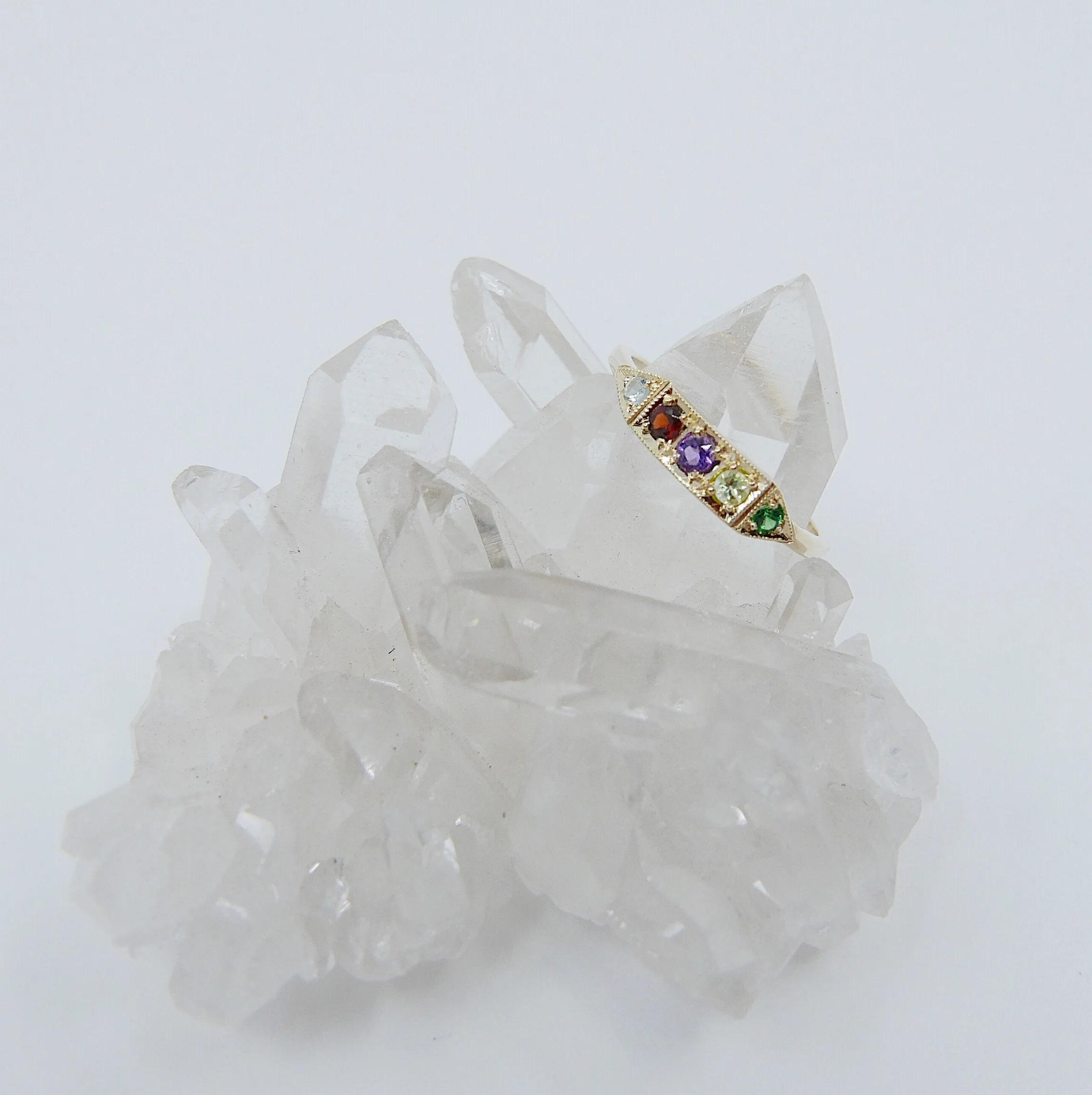 Ms. Goodbar AGAPE Acrostic Ring