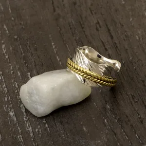 Multi Band Meditation Fidget Spinner Ring