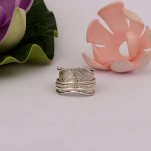 Multi Band Meditation Spinner Ring