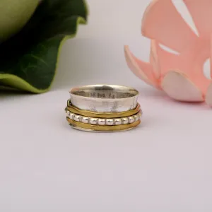 Multi Band Spinner Ring