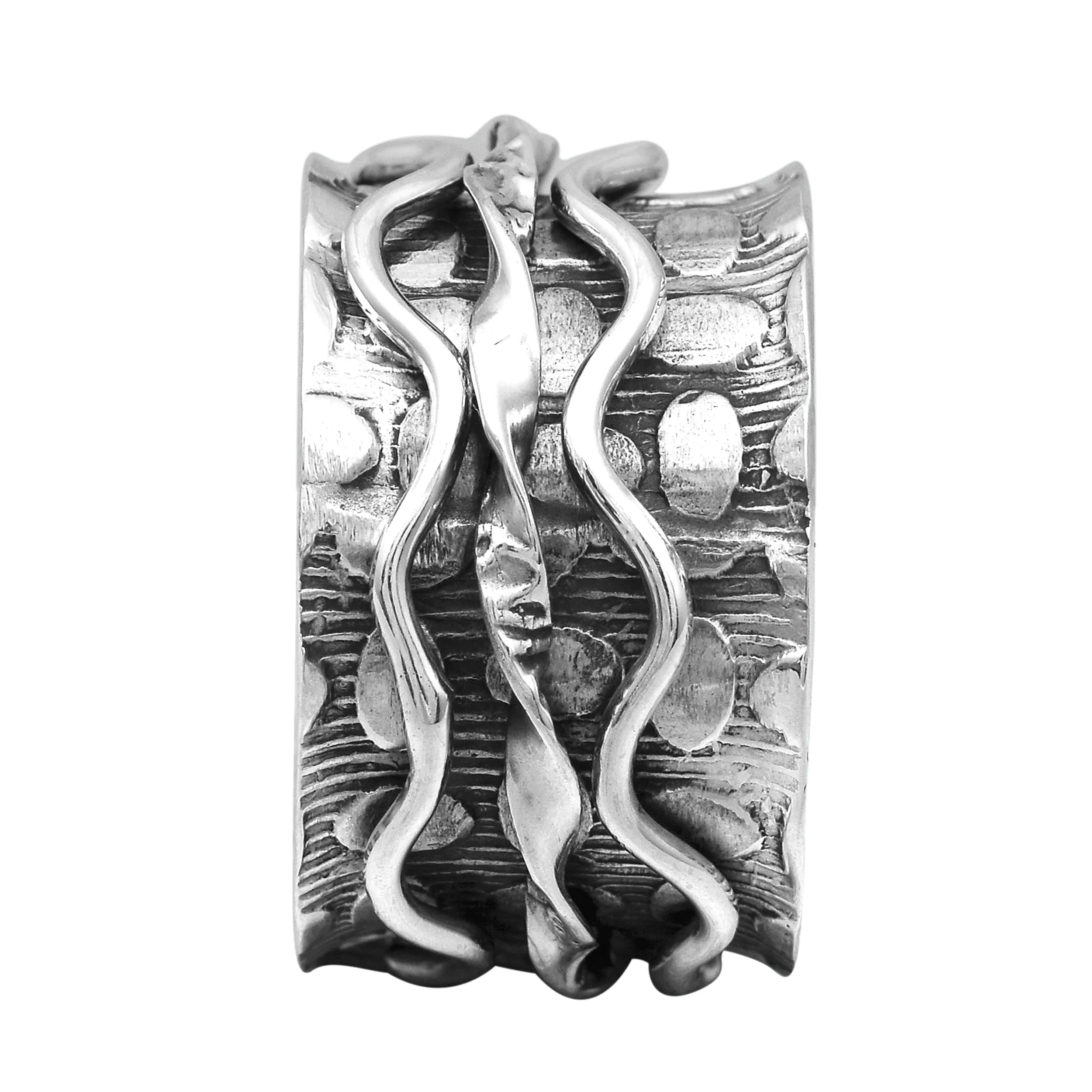 Multi Banded Spinner Ring
