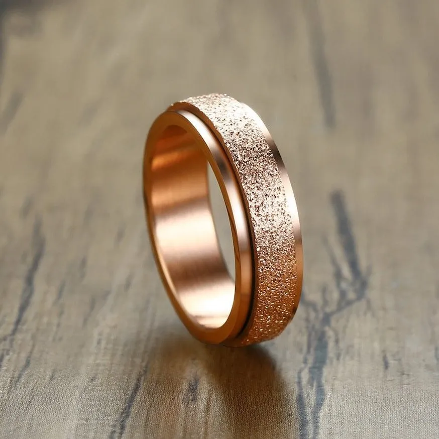 Multichrome Rainbow Spinner Ring