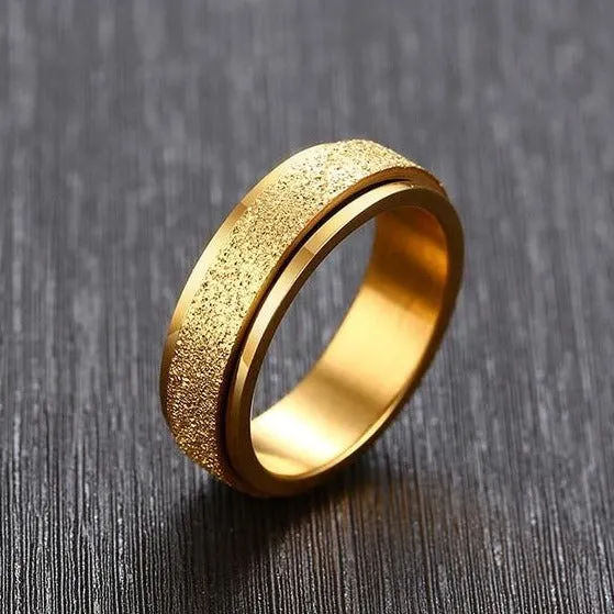 Multichrome Rainbow Spinner Ring