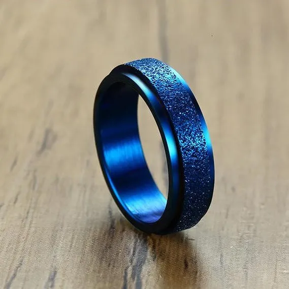 Multichrome Rainbow Spinner Ring