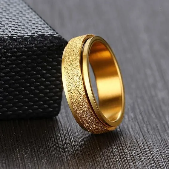Multichrome Rainbow Spinner Ring