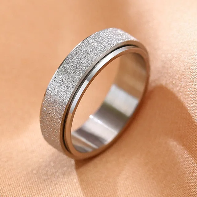 Multichrome Rainbow Spinner Ring