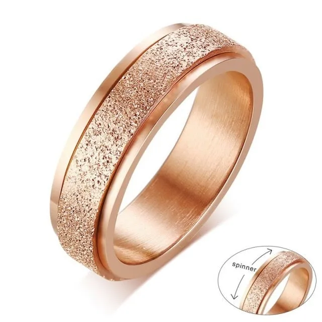 Multichrome Rainbow Spinner Ring