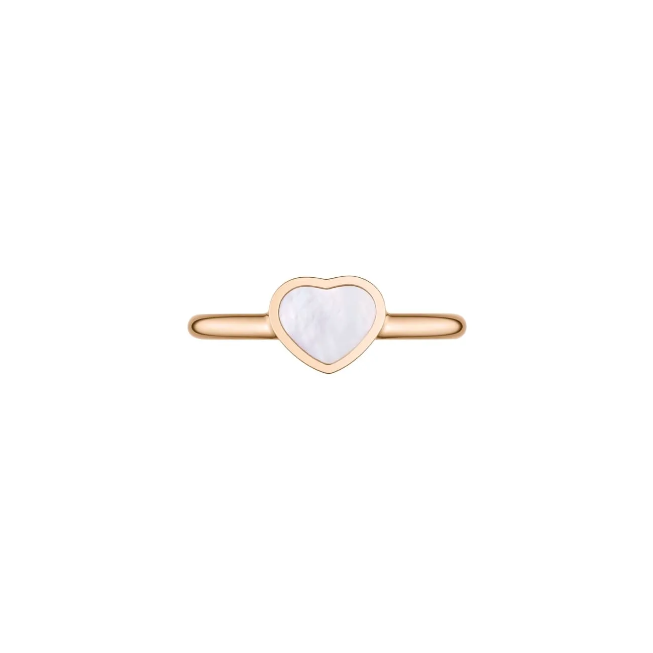 My Happy Hearts Ethical Rose Gold Mother Of Pearl Ring