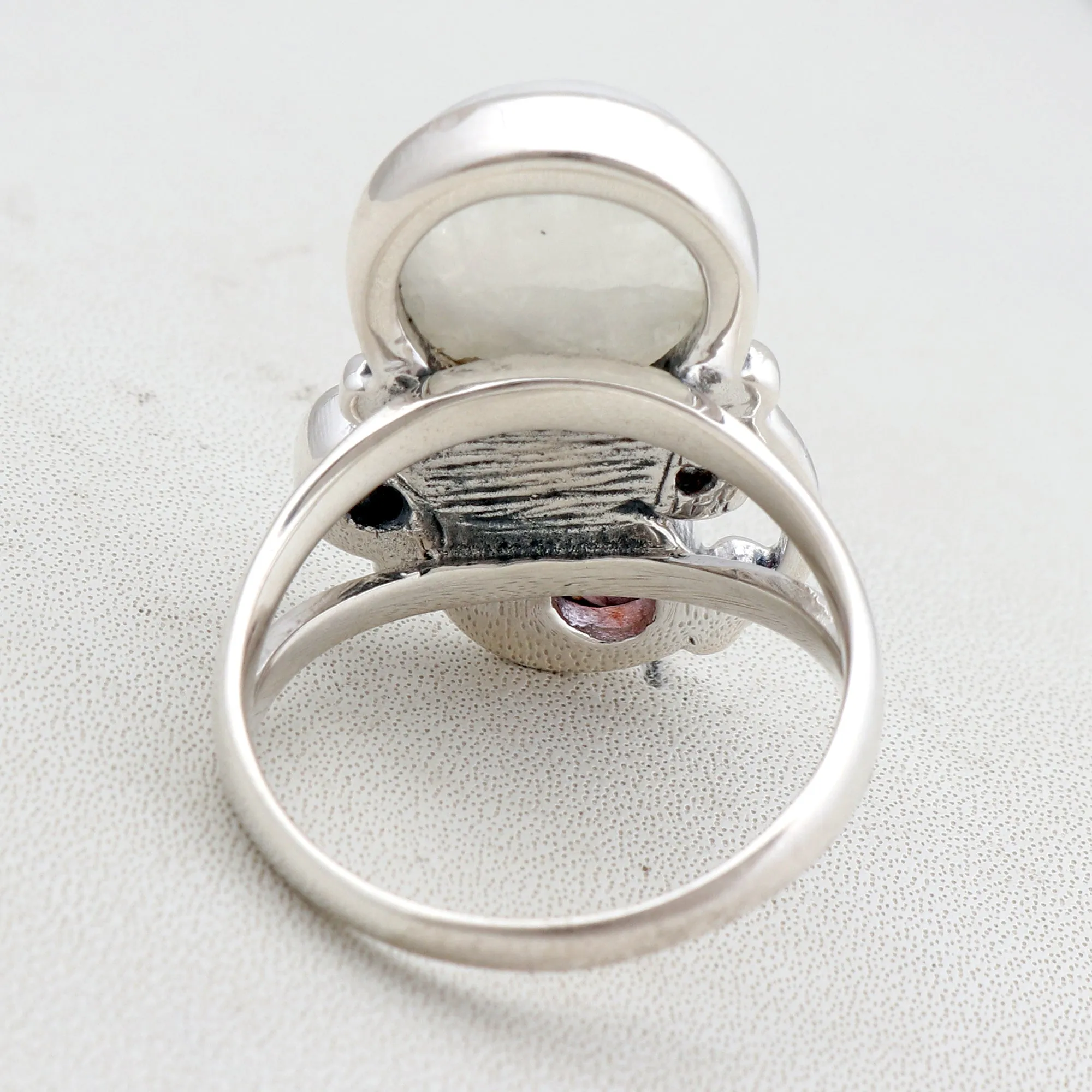 Natural Amethyst Sterling Silver Rings
