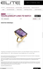 NoLita Cocktail Ring | Citrine & Amethyst