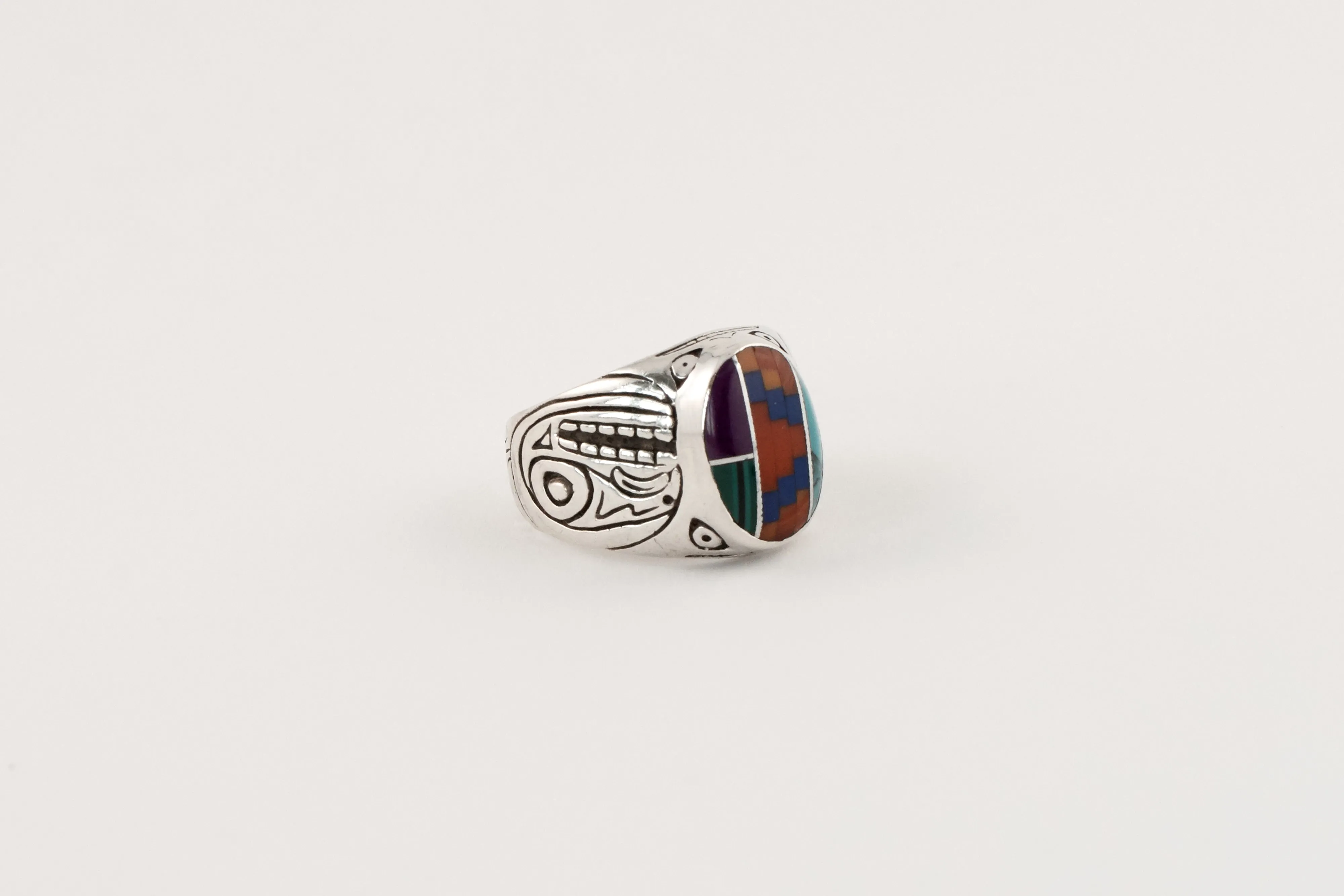 Northwestern Pacific Coast Multi Stone Ring