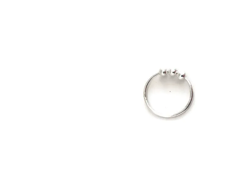 Ollie Silver Fidget Ring